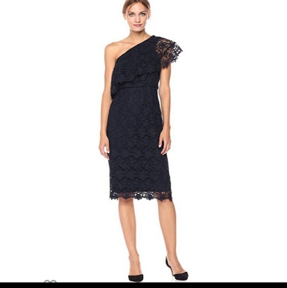 Nanette Lepore Dresses & Skirts - Nanette lepore lace one shoulder  dress